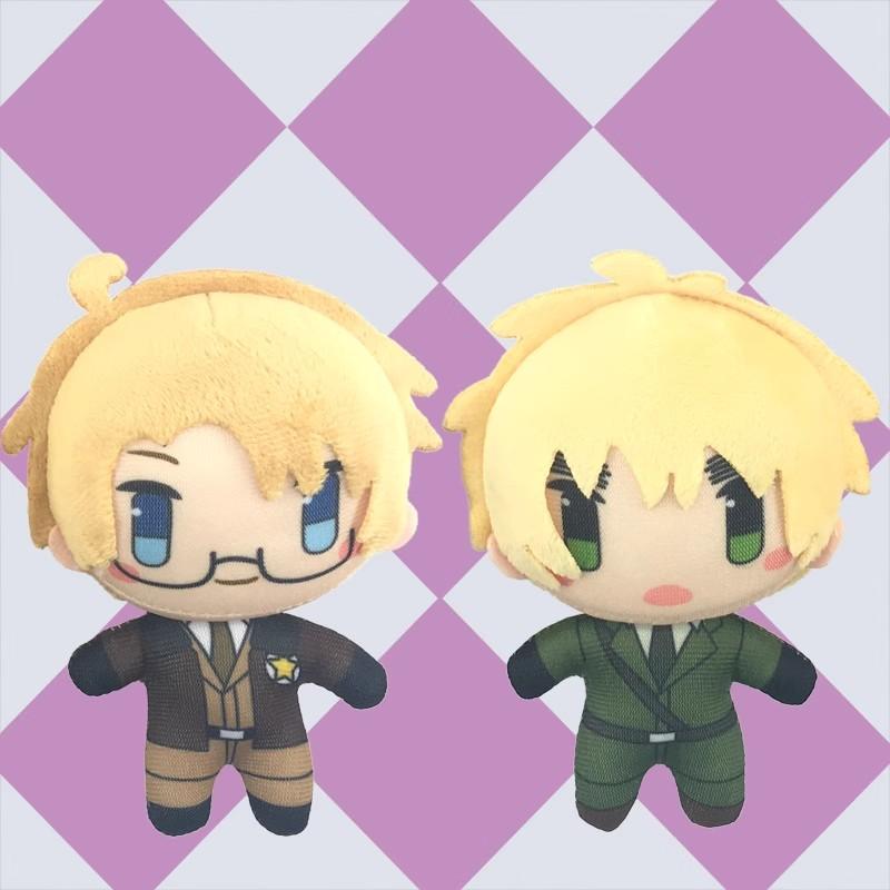 Axis Powers Worlds Hetalia Peluche Arthur Kirkland Feliciano Vargas Ivan Braginsky Alfred F Jones Gilbert Beilschmidt Regalo per Fan