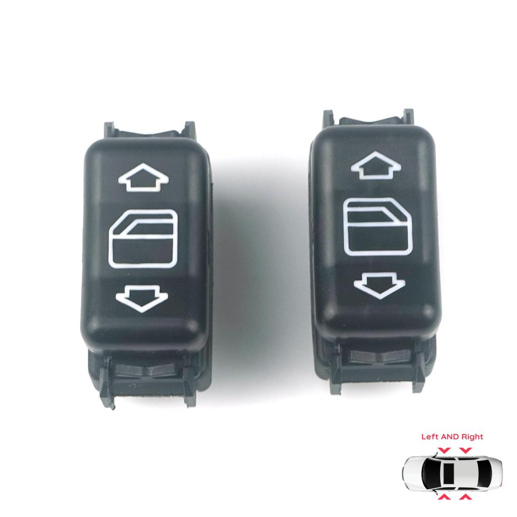BDP631+BDP632 Center Console Control Window Switch 5-Pin Left Right For Mercedes W124 A124 C124 S124 W126 C126 W463 W201 190