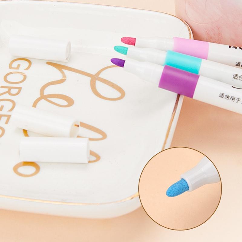Acrylic Paint Marker Set Odorless Water Based 12/24/36/48/60Pcs for Holiday Decoration DIY Handcraft Making