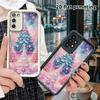 Phone Case: 2D Flat Samsung Galaxy A34 A35 M05 M06 S20 S22 S21 FE Plus 5G Gradient Protective Case, Dreamy Christmas Tree, Christmas and Halloween Gif
