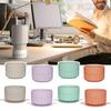 Plastic Water Cup Bottom Protector Water Bottle Protective Boot Sleeve with Non-slip Suction-Cup Bottom Anti-scalding Flask Cup Bottom Bumper