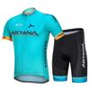 Mens Cycling Jersey Shorts Set With Gel Pad Breathable Quick-Dry Mountain Bike Apparel