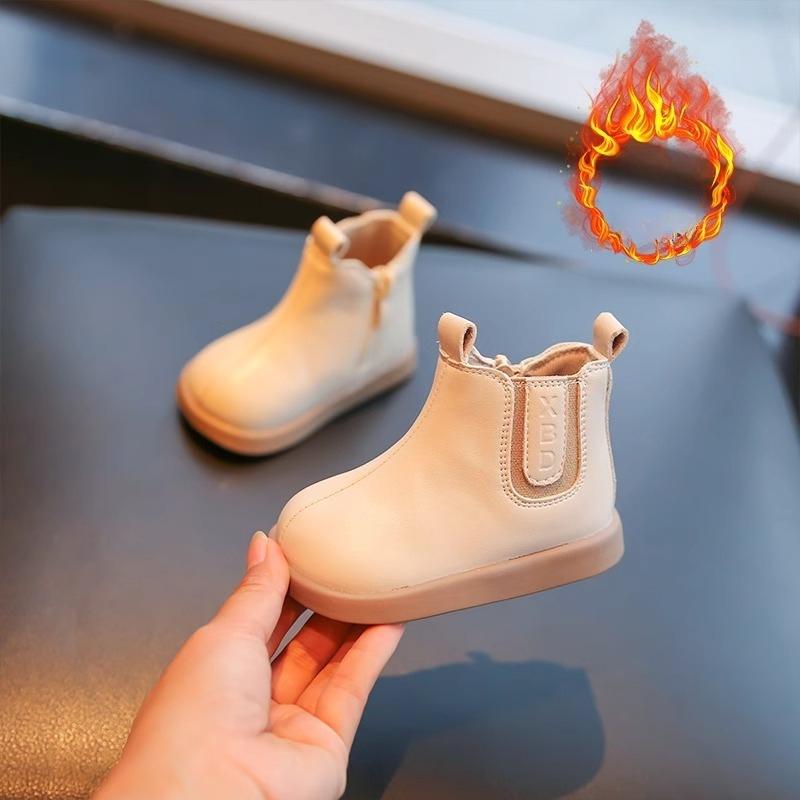 

Soft-soled Anti-slip Children s Shoes, Versatile for Girls, Baby-sized Toddler Shoes 15 бежевый