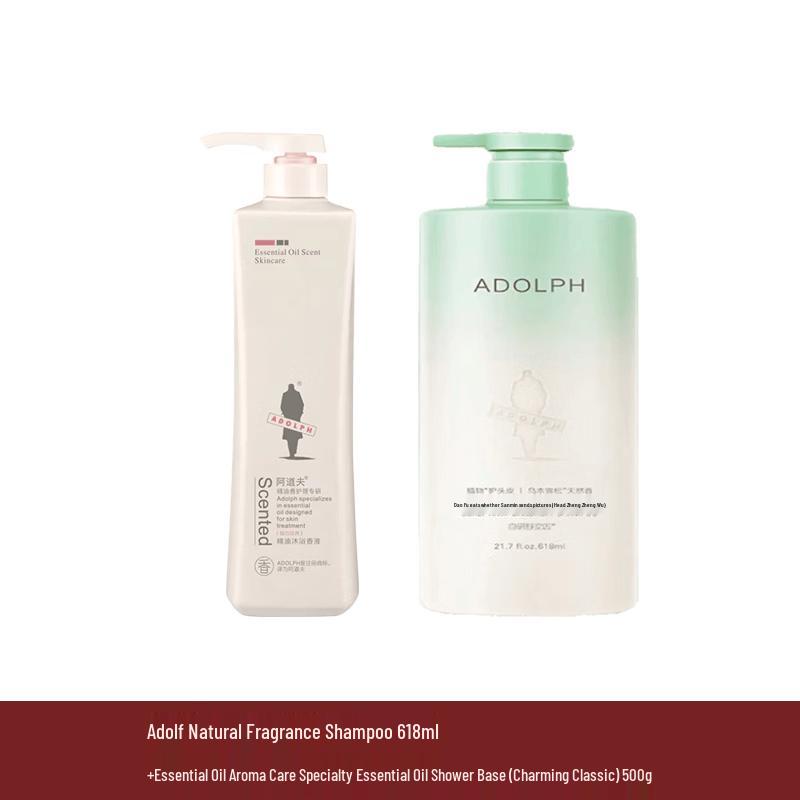 Adolfo Natural Fragrance Shampoo & Shower Gel Set