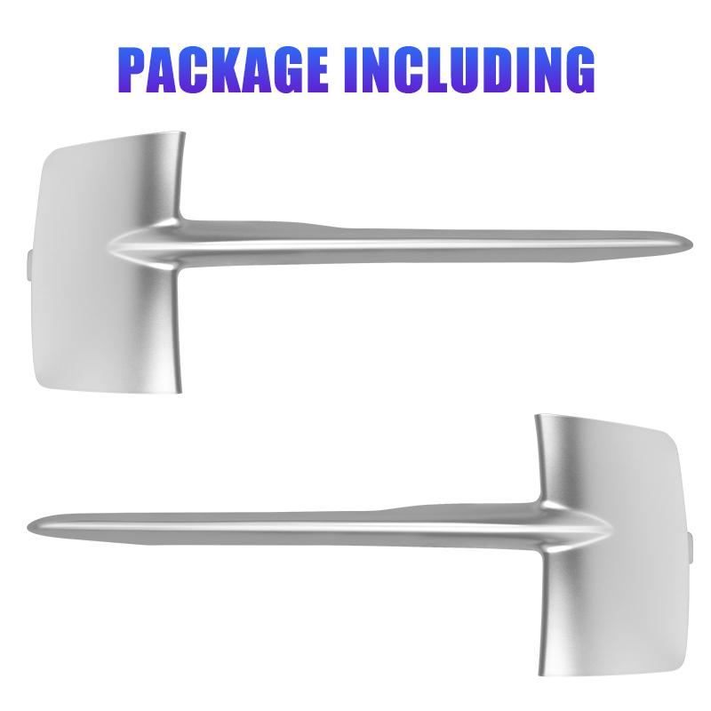 51117303113 51117303114 Front Bumper Grille Trim Molding ABS For BMW X5 F15 35i 35ix 35dx 40ex 2014 2015 2016 2017 Matte Silver