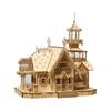 Creative Retro Villa Wooden 3D Puzzle