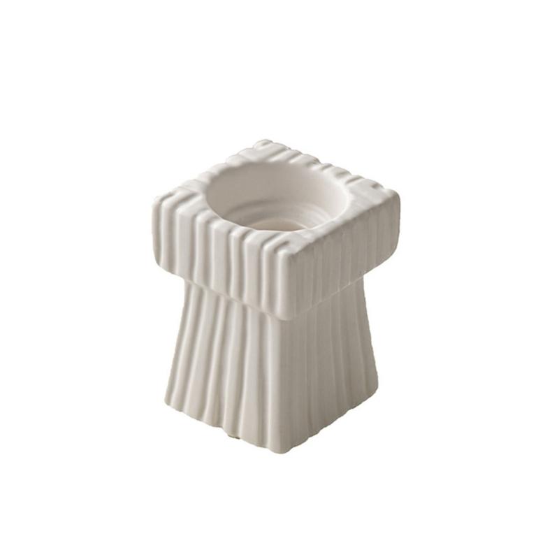 Fashion Candle Holder Solid Square Tealight Candlestick for Wedding Home Decor Hotel Supplies