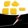 5pcs Silicone Sealant Tool Kit for Caulk and Grout Application TPR Rubber Non Marking Applicators for Tiles and Sealant Edges
