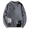 Hot sale, popular, new casual half-crew neck sweater in autumn and winter, men's bottomed knitted sweater