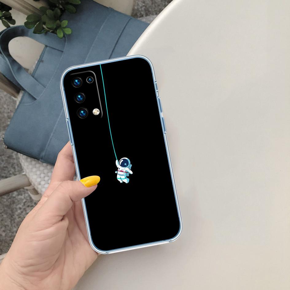 FM6 Astronaut Space Moon Phone Case for LG K22 K30 K40 K40S K41 K42 K50 K50S K51 K51S K52 K61 K62 K71 K92 Q60 Q61 V40 V50 V60