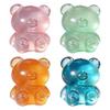 4Pcs Cute Bear Squeeze Ball Colorful  Bear Squishies Balls Lightweight for Kids Adults Classroom Prize Party Favors