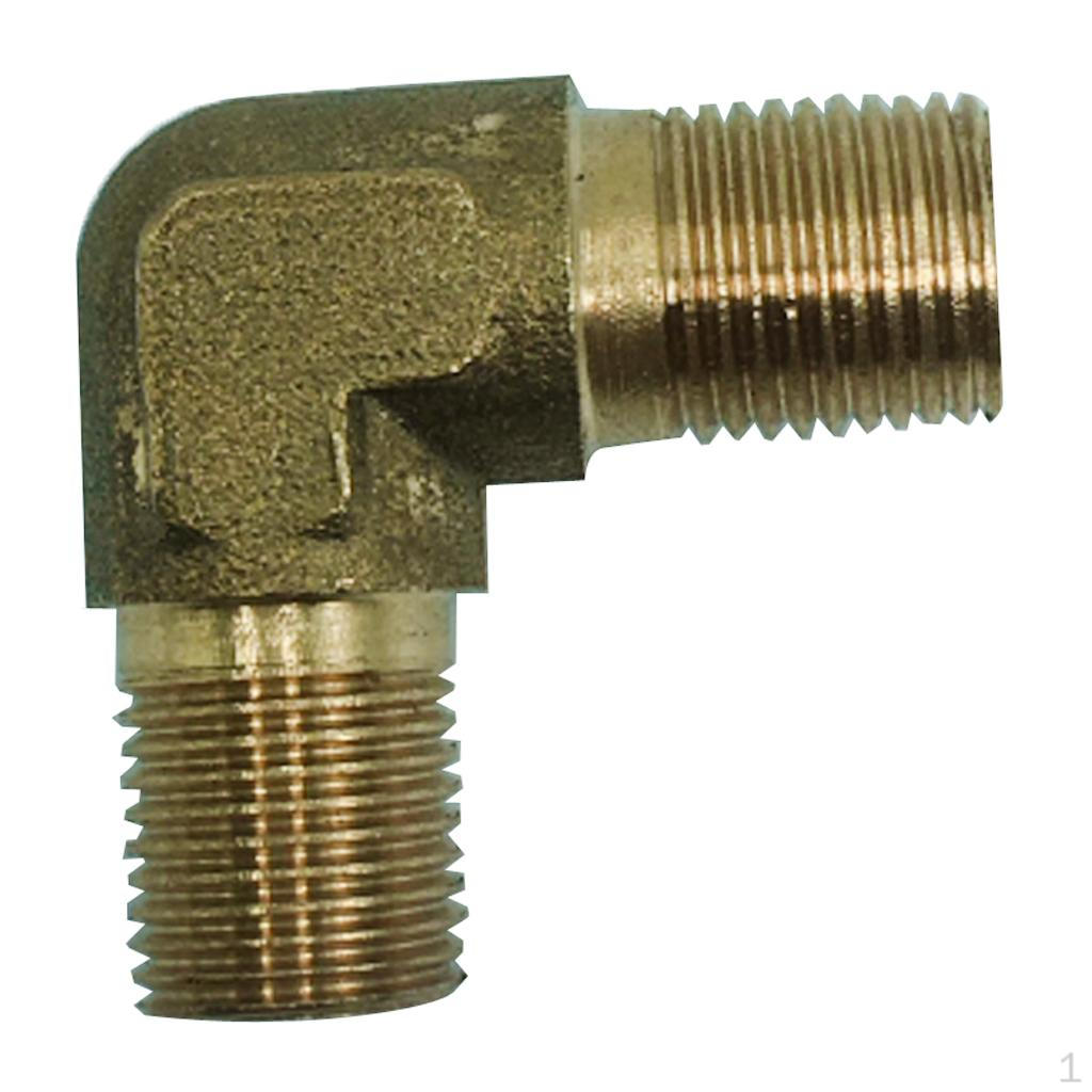 

1 Piece Double Male Thread Elbow Brass DN6xDN6