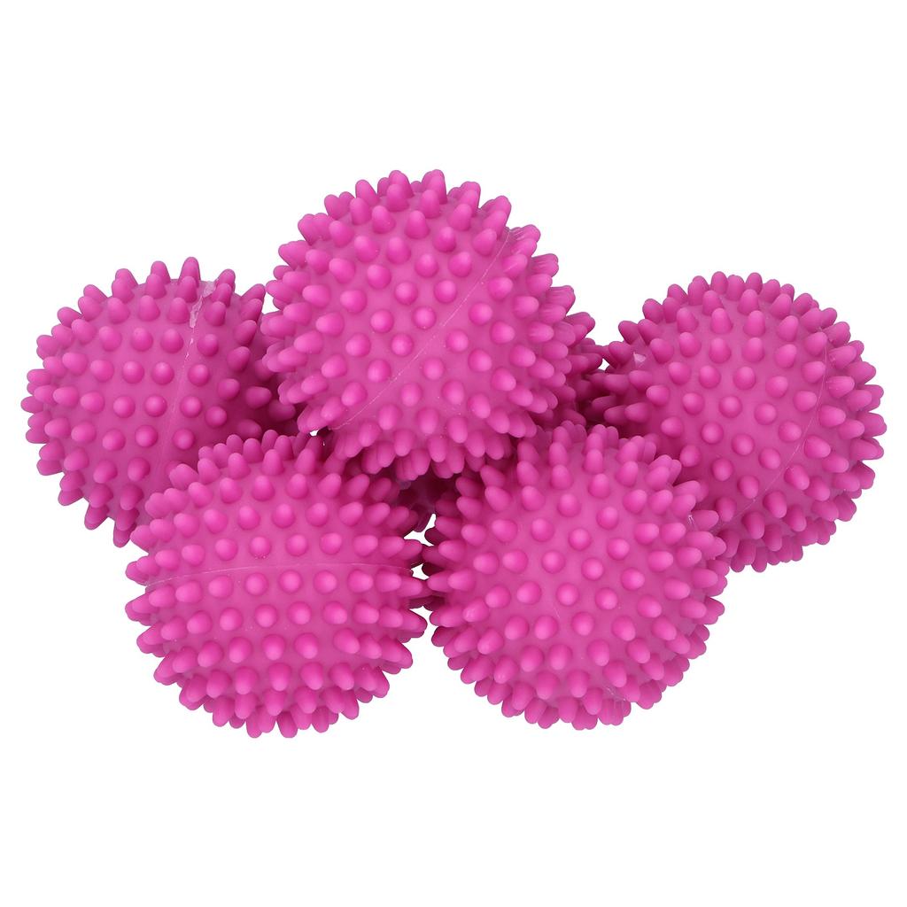 12Pcs Washing Ball Reusable Laundry Cleaning Balls Tool Household Supplies Rose Red