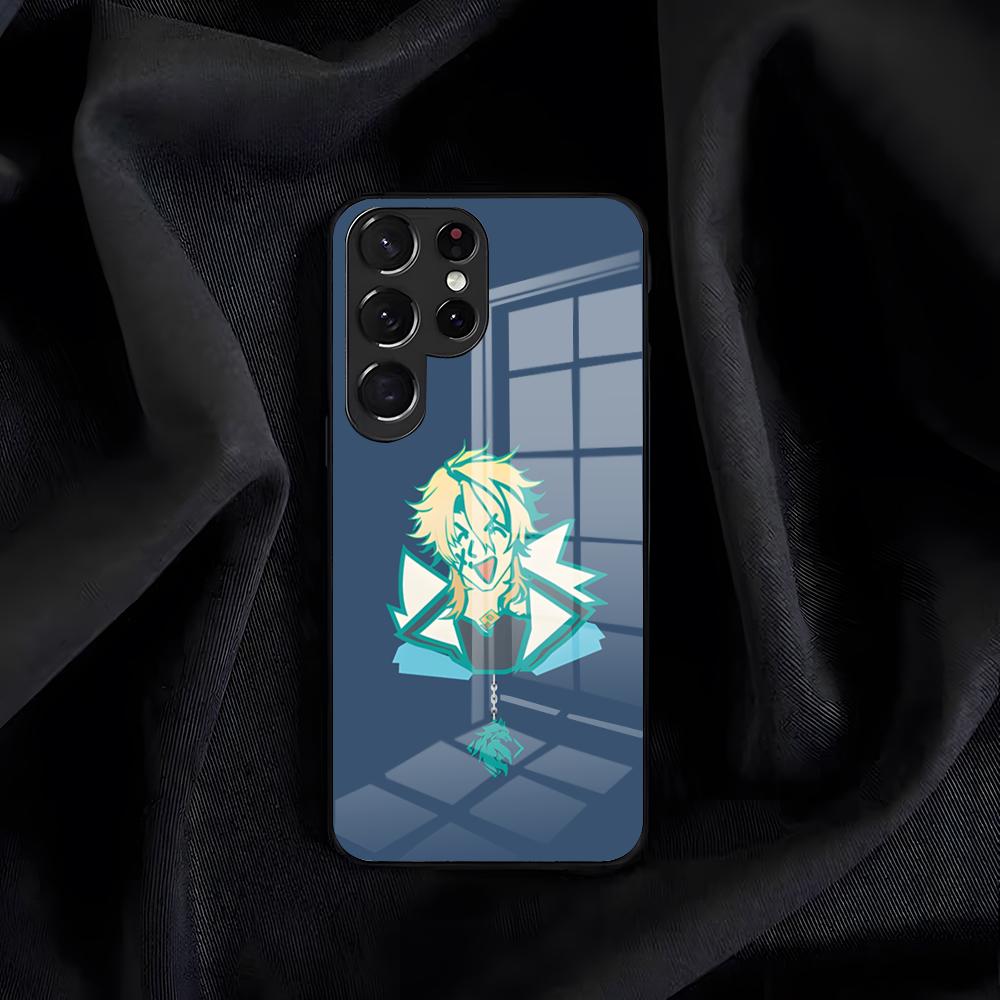 Varka Genshin Impact Phone Case For Samsung S26 S25 Edge S24 S23 S22 S21 S20 Ultra Plus FE Glass Cover