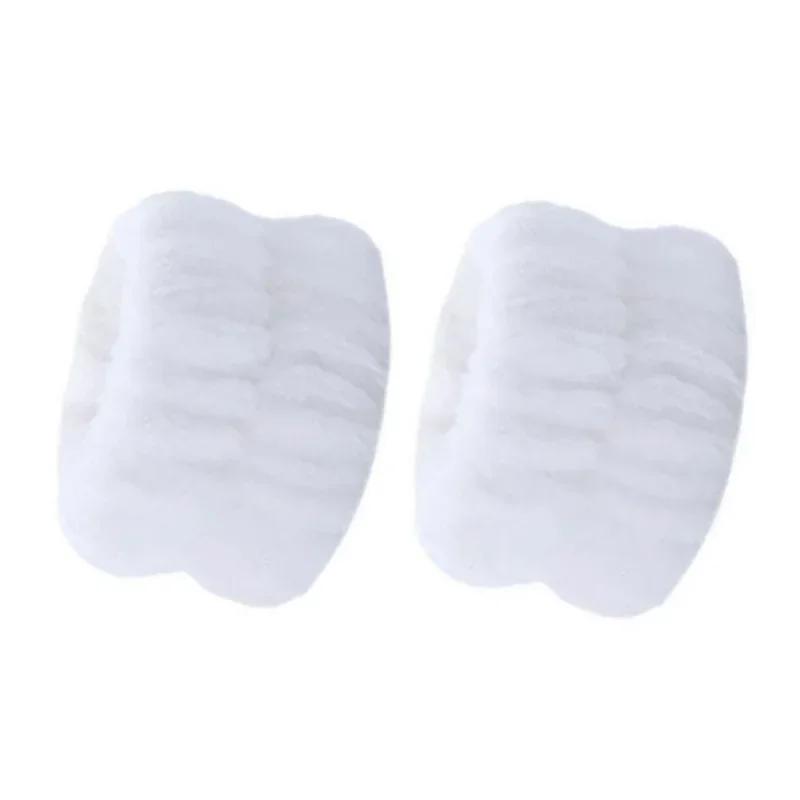 2pc Wrist Strap Moisture-Proof Reusable Washing Face Spa Wrist Watch Band Hair Short Plush Absorbent Accessories Headwrap Makeup
