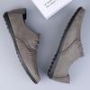 Designer Andningsbara Båtskor Sommar Ihåliga Läderskor Män Lyxiga Italienska Casual Handgjorda Mjuka Läderskor Zapatos Hombre