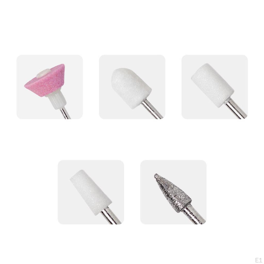 1PC Electric Nail Drill Machine Filing Bits Home Women