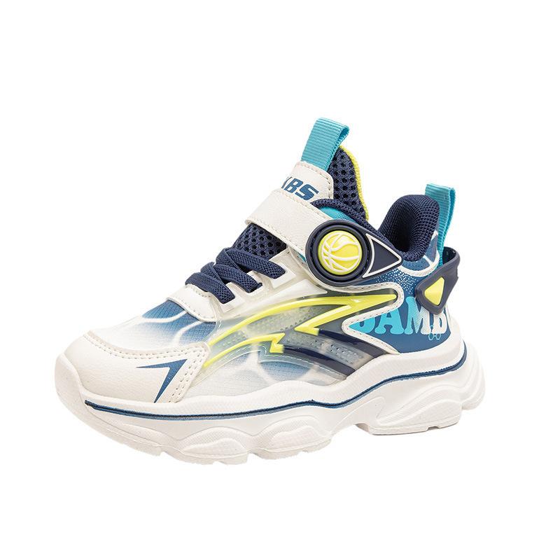 Big children's sports shoes new spring and autumn dad shoes in the trend Korean version 2025 running shoes soft sole boys fashion