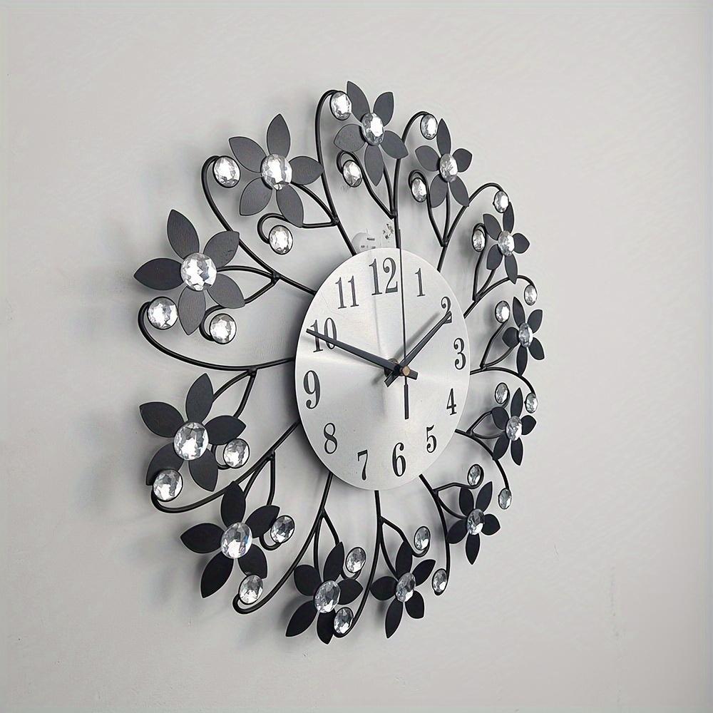 1PC Creative Silent Home Clock Personalized Clock Wall Clock Living Room Home Decoration Fashionable Simple Wall Clock