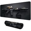 Firearms Mouse Pad Large Computer Office Game Table Mats XXL Rubber Antislip Gaming Keyboard Mousepads Long Desk Pads