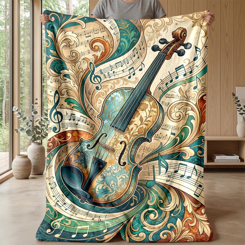 Neon Lights Party Theme Blanket Lightweight Warm Flannel Blanket Decorative Throw Blanket for Home Decoration