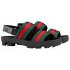 One Strap Sandals Men's Green Red Black 428578 H91C0 8490