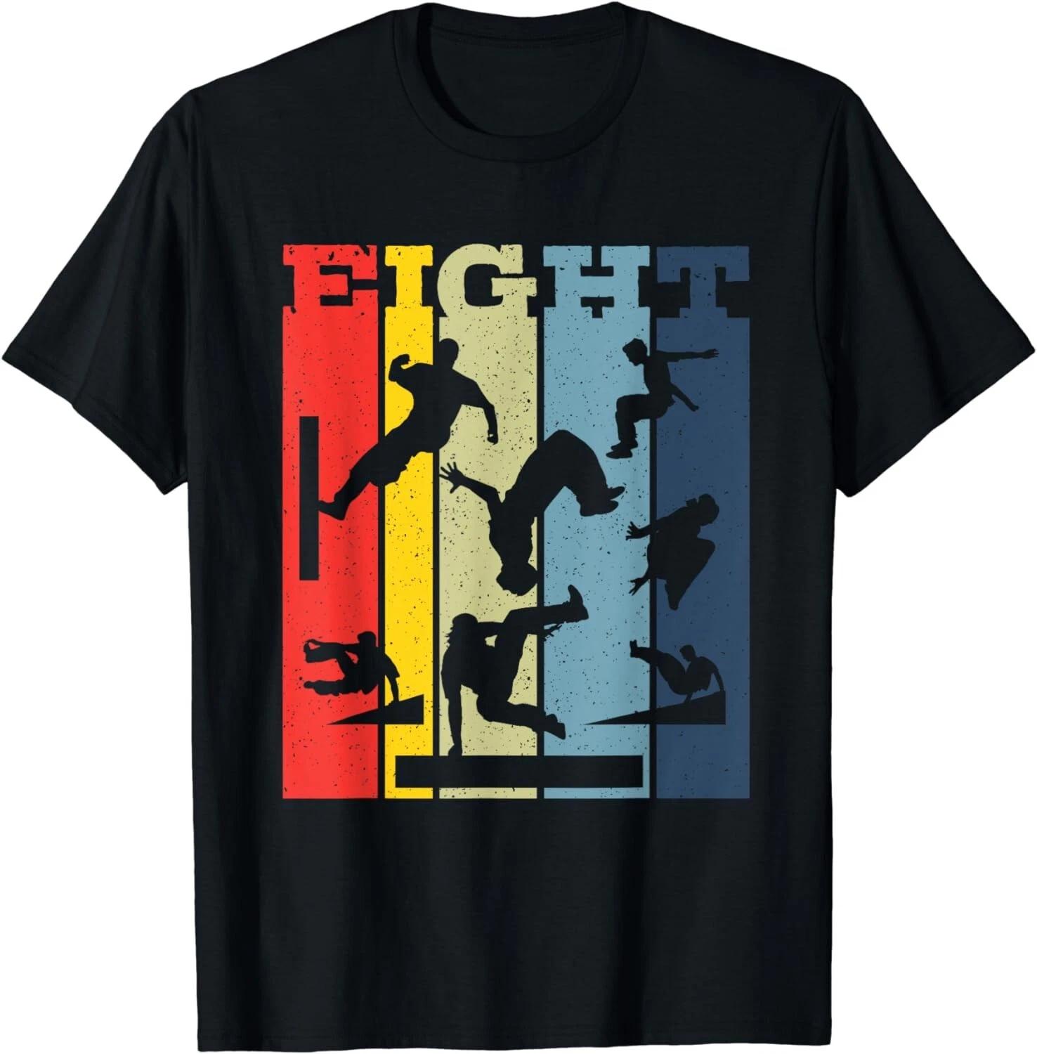 

Funny Boys Parkour Shirts For Eight Years Old BIrthday Idea Gift Unisex T-Shirt S