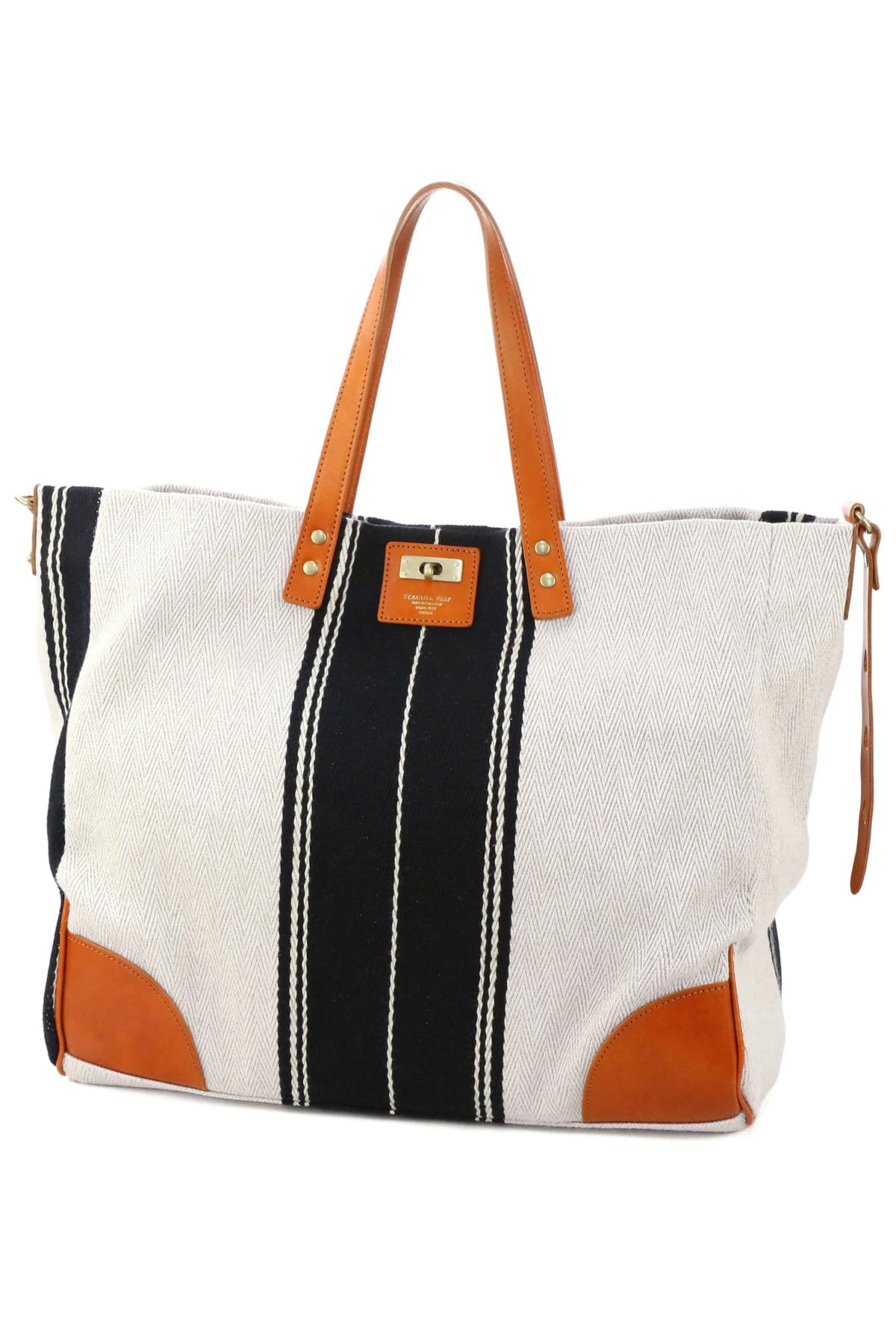 

SEAGULL SHIP Tote Bag Ivory x Navy [Buggy Port] SMAK700-IVNV