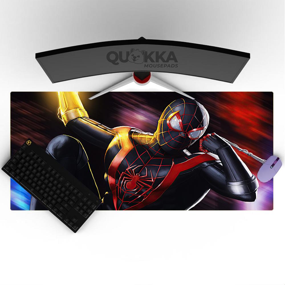 1Pc Spiderman Mouse Pad 2Mm Thick Rubber Base Perfect Room Ideal Gift Computer Keyboard Enthusiasts
