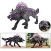 Handmad Simulated Solid Animal Model Shadow Wolf Warcraft Mythical Series Toys  Kids Birthday Gift