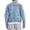 Levis Single Button Square Neck Pocket Design Long Sleeve Denim Jacket Men Jackets Blue 72334-0658