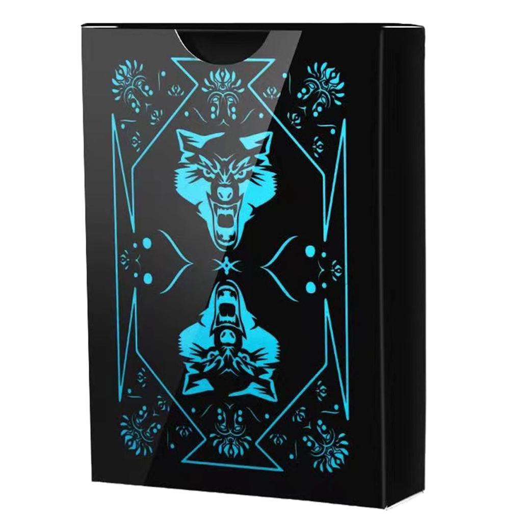 54 Sheets Playing Cards Deck Classical PVC Waterproof Playing Poker Cards Deck of Cards Adults Table Game Playing Cards