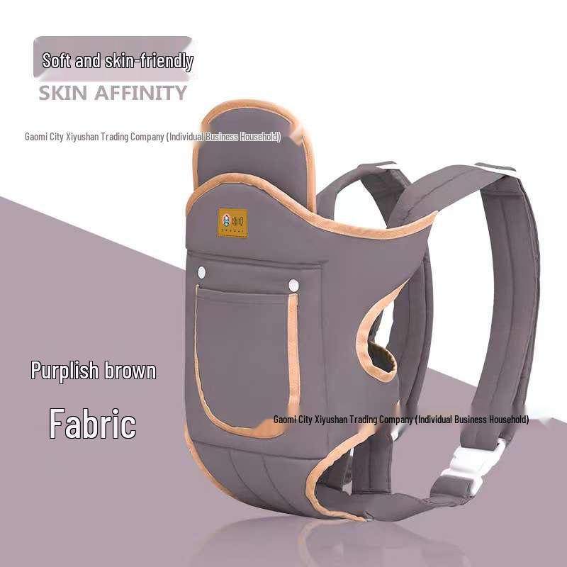 Four-Season Baby Carrier for Cycling: Dual Horizontal & Front/Back Use, Soothes Baby To Sleep Hands-Free.