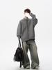 Men's Grid Patchwork Knit Cardigan - Autumn Casual Loose-Fit Sweater, Trendy and Versatile Jacket.