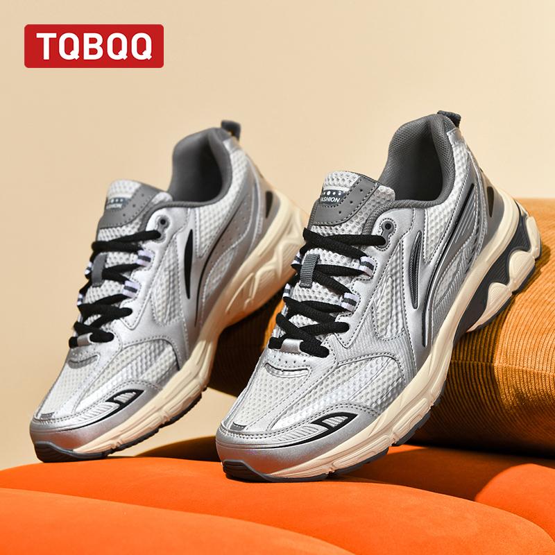 Retro and Comfortable Low-Top Running Shoes for Men Women Unisex Trendy Sports Sneakers