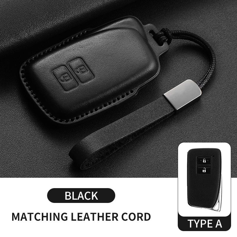 Top Layer Leather Car Key Case Cove Fob for Lexus NX GS RX IS ES GX LX RC 200 250 350 LS 450H 300H Car Keychain Accessories