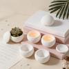 Soccer Shape Silicone Candle Molds Football Resin Jar Mould With Lid For Crafting Candle Soaps And Festival Decoration