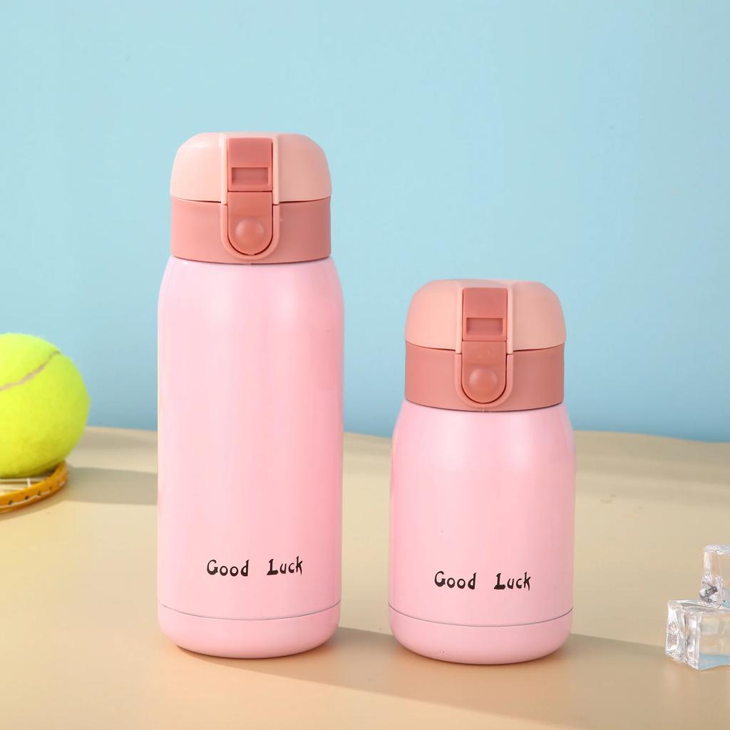 200ML/350ML Stainless Steel Pocket Cup Cute Portable Travel Thermal Coffee Mug Mini Thermos Insulated Cup Sport Water Bottlel