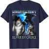Funny Shirts Human By Chance Alpha By Choice Wolf Meme Tees T Shirts for Men