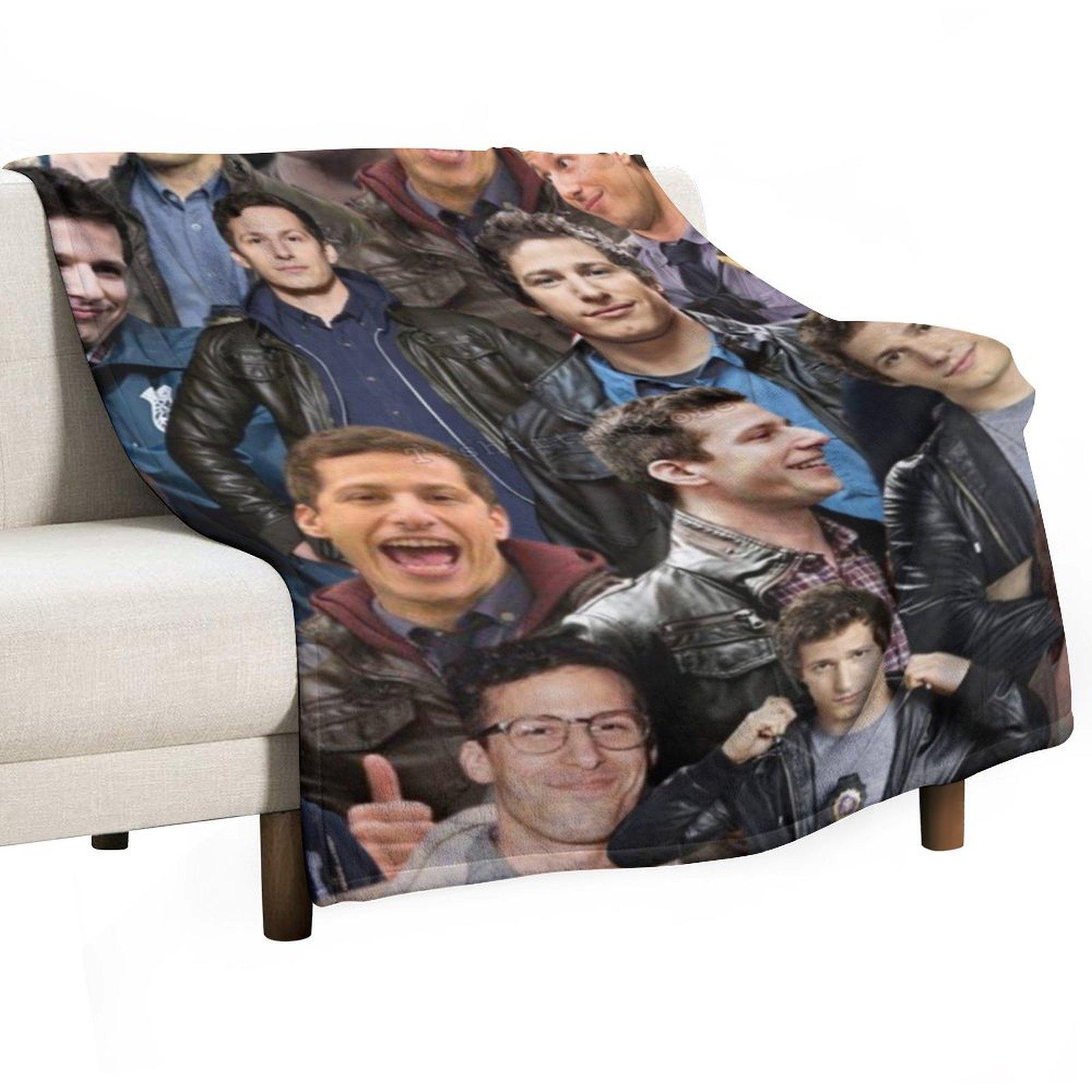 Фотоколлаж Джейка Перальта. Пледы. Тонкие пледы для младенцев. Пледы для диванов. Пледы для волос. 30x40in