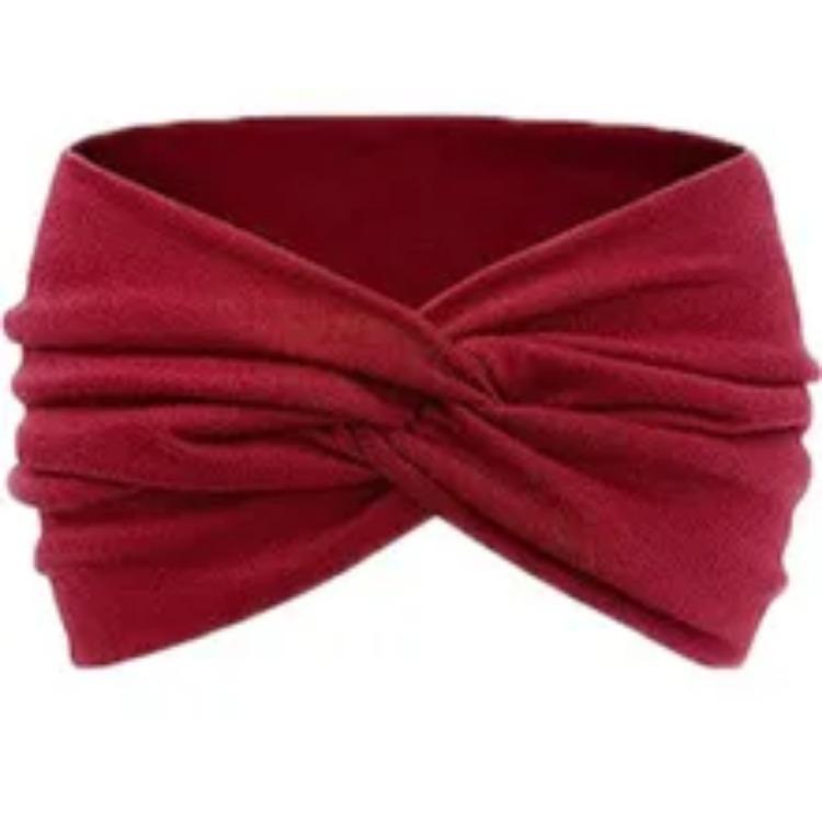 Bandoletes Torcidos Largos Para Mulheres Bandoletes de Treino Extra Grandes Faixas de Cabelo de Moda para Yoga Acessórios de Cabelo Grosso