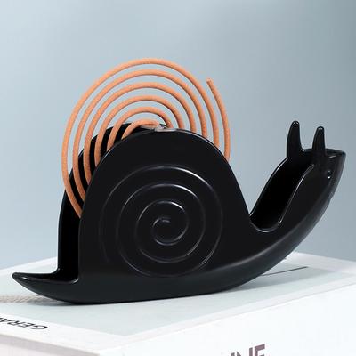 1 Pz Porta Spirale Antizanzare Lumache Con Vassoio Stile Nordico Spirale Giorno d'Estate Plastica Incensiere Repellente per Zanzare Piatto Porta Incensi Casa Dec