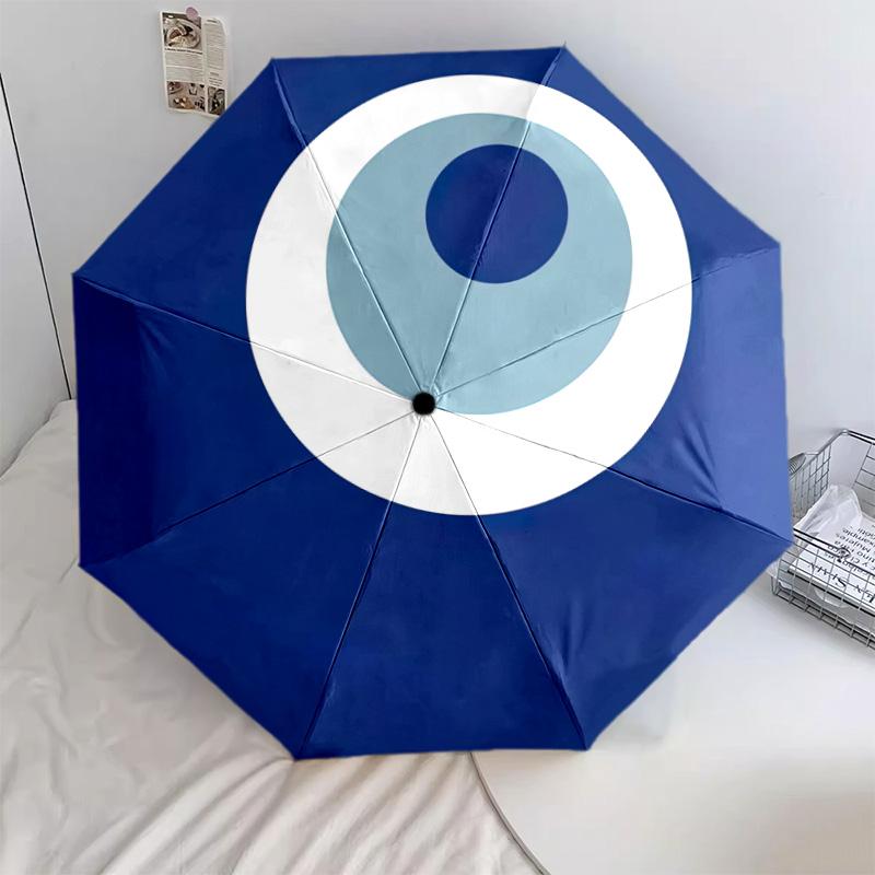 Eye World Automatischer Regenschirm - Geeignet für Reisen, Outdoor, Tragbarer Regenschirm, Geburtstagsgeschenk, Tägliche Notwendigkeiten