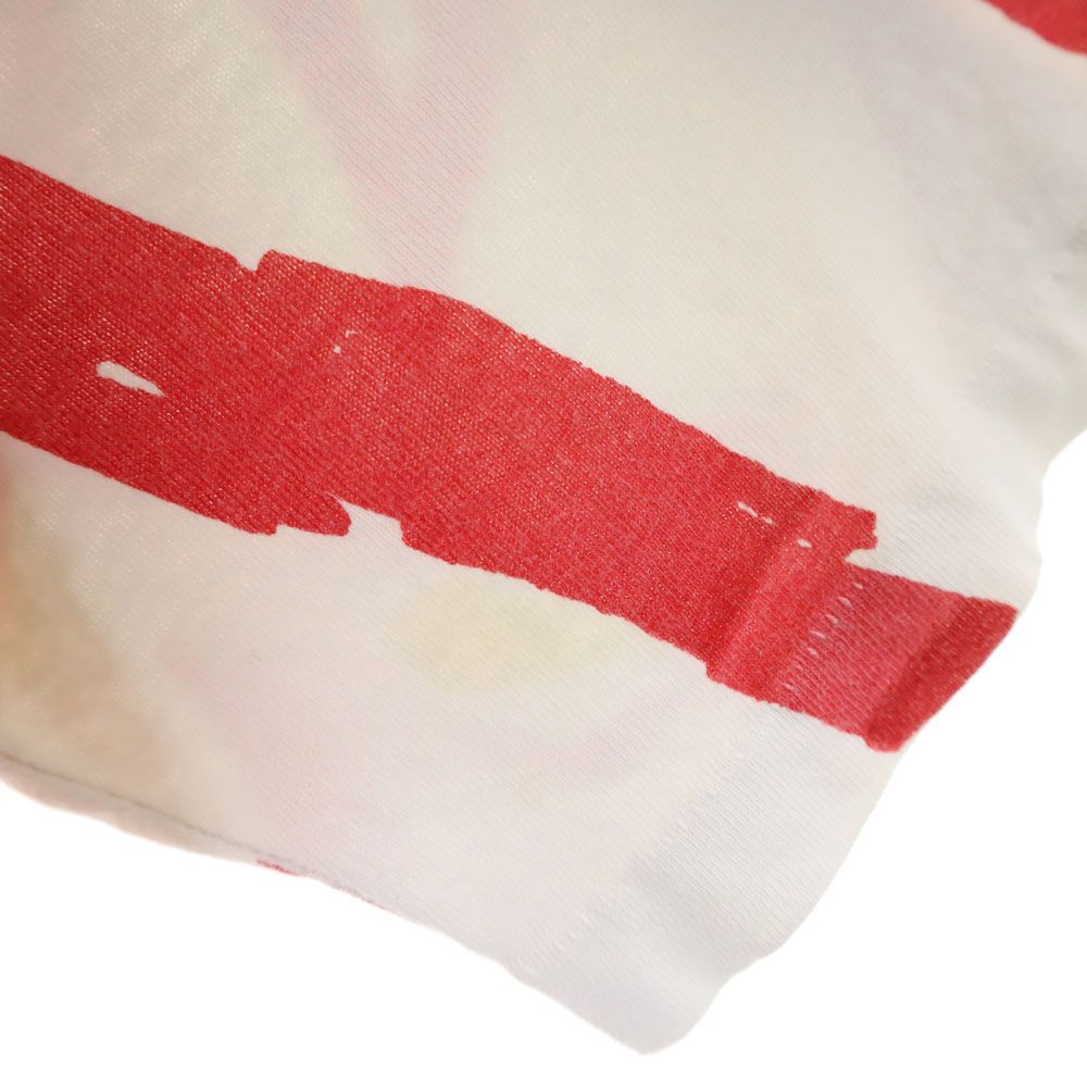 SUN BIG 90s Old Print Short Sleeve T-shirt White System Harley-Davidson Men's Used