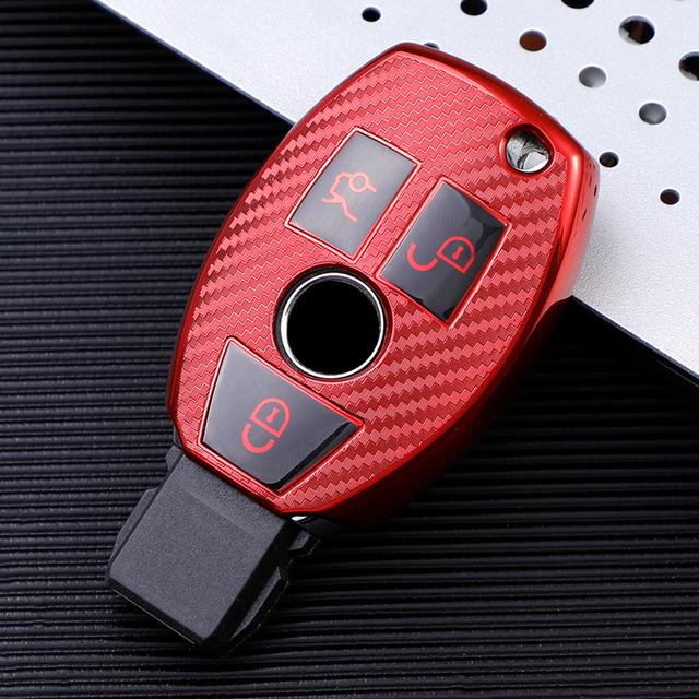 Accesorio Adhesivo De Fibra De Carbono Para Volante De Coche, Accesorio Para Mercedes W176 W204