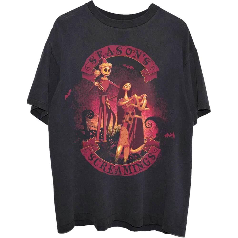 Unisex TShirt The Nightmare Before Christmas Seasons Screamings S
