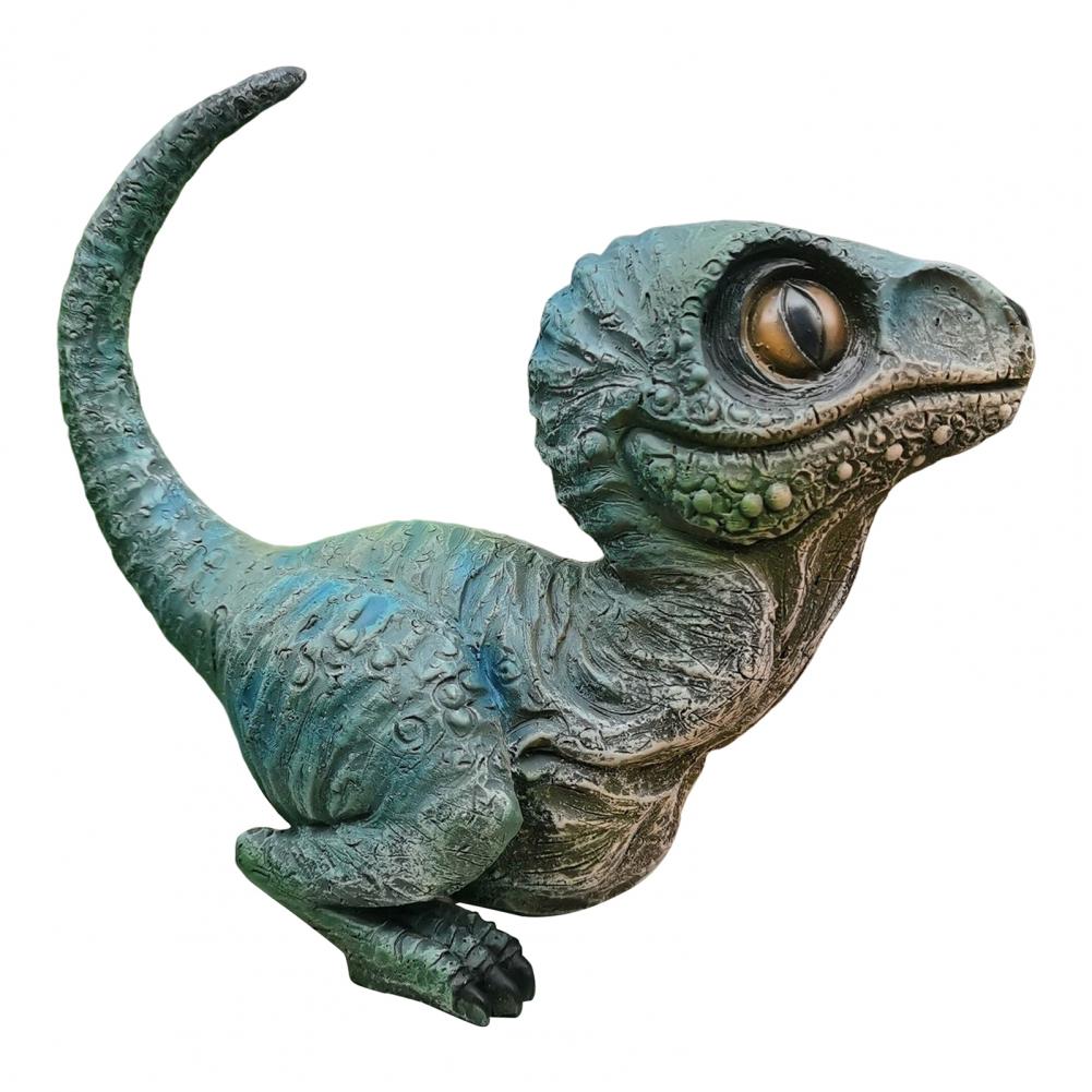Realistic Dinosaur Figurine Resin Dinosaur Statue Weather-Resistant Outdoor Dinosaur Statue Decoration Home Sculpture Ornament