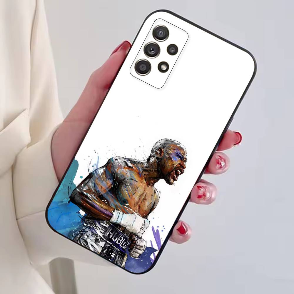 Boxing Floyd Mayweather-FM Phone Case Black Silicone Soft For Samsung S25,S24,S21,S22,S23,S30,Ultra,S20,Plus,Fe,Lite