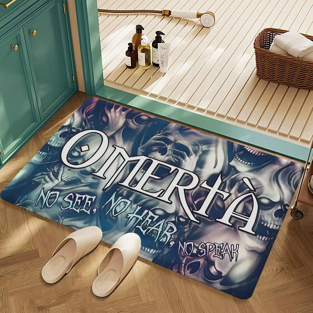 Cool Omerta Maes Room Mats Cheaper Anti-Slip Modern Living Room Balcony Printed Welcome Rug