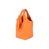 Polo Ralph Lauren Logo Solid Tote Bag Shopping Crossbody Leather Handbag Small Women Tote Bags Orange 428944657002